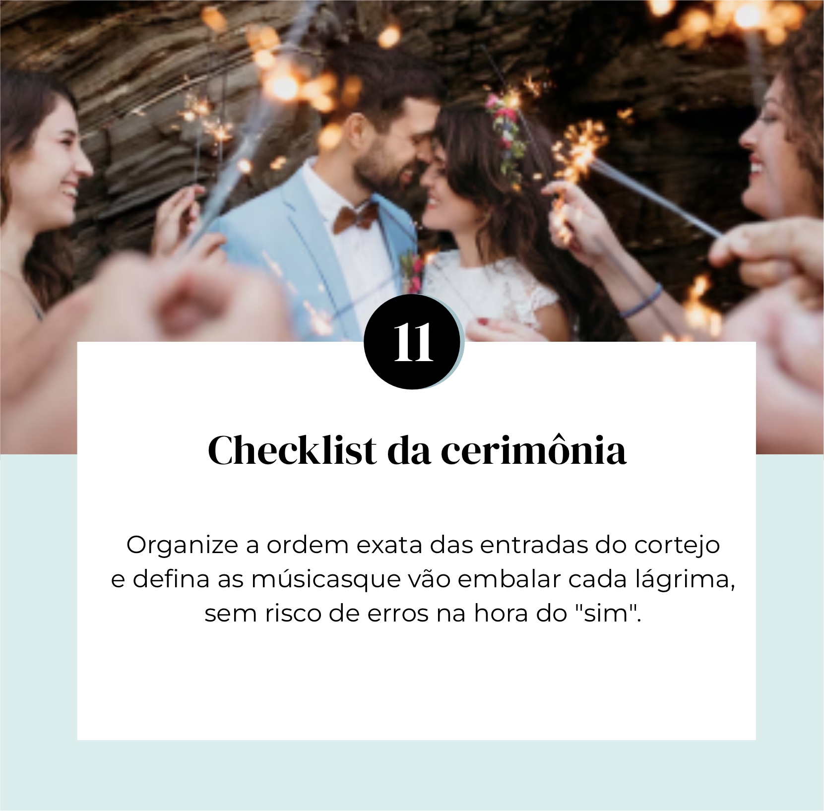Roteiro de organização para cerimônia e festa de casamento passo a passo.