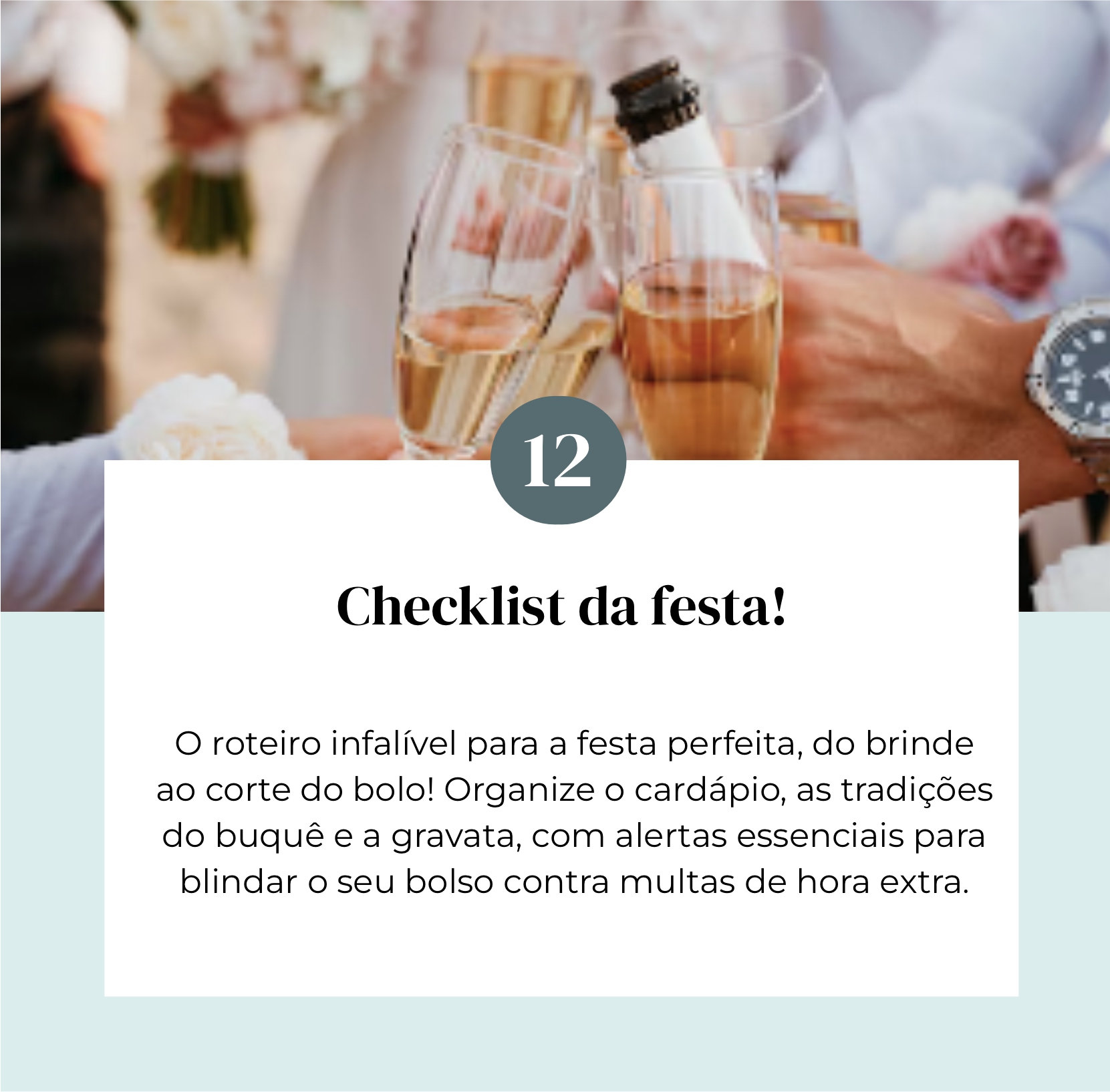 Roteiro de organização para cerimônia e festa de casamento passo a passo.