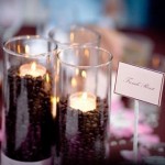 decoração de casamento com velas