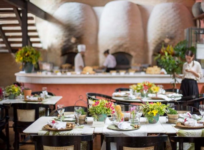 decoração de noivado / casamento em pizzaria