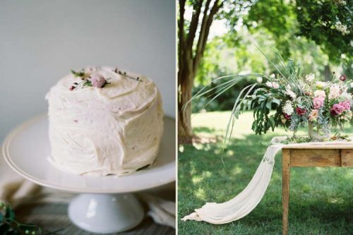 bolo branco de casamento, celebração simples com brinde para casamento e noivado barato