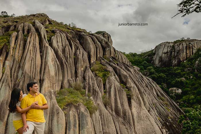 Ensaio na Pedra da Boca – Paraíba: Camilla e Eltinho