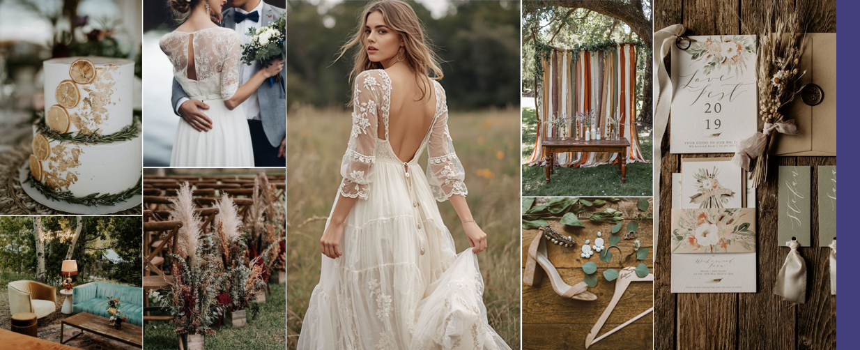 Exemplos de curadoria e detalhes de mini wedding para marcas que desejam anunciar para noivas no Blog do Casamento.