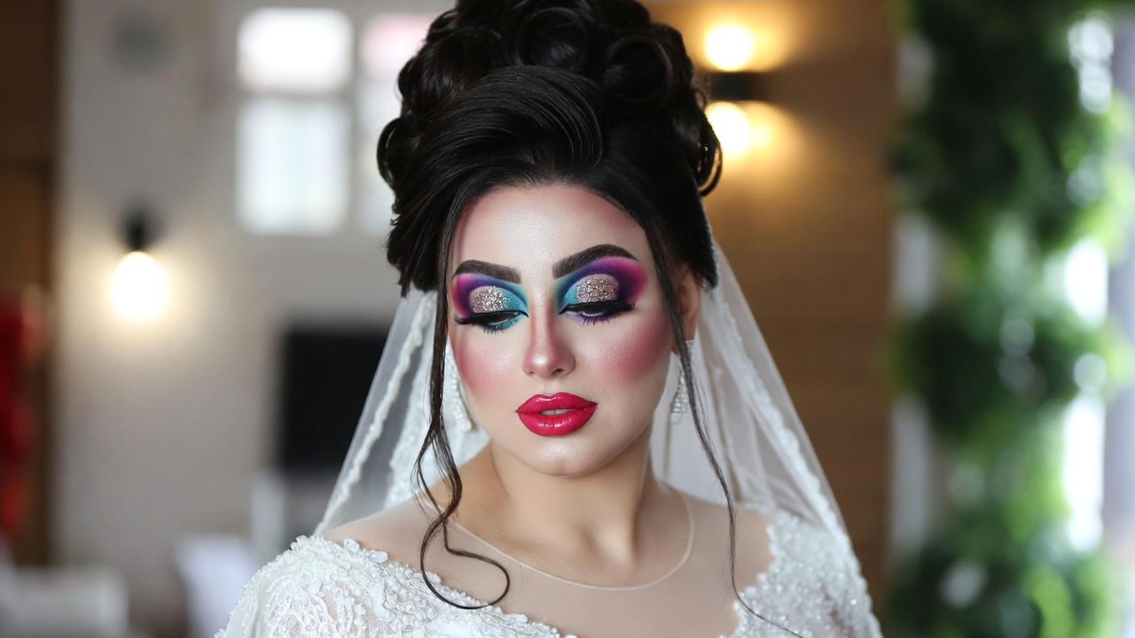 erros de maquiagem, noiva com maquiagem pesada, artificial, em excesso.