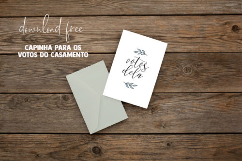 capinha para votos de casamento - modelo gratuito para baixar