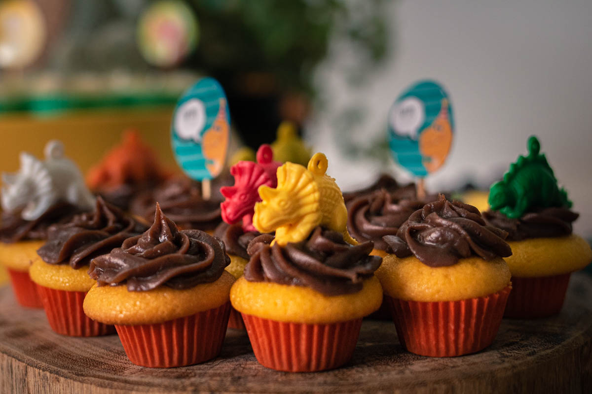 como fazer cupcake em casa para festa infantil