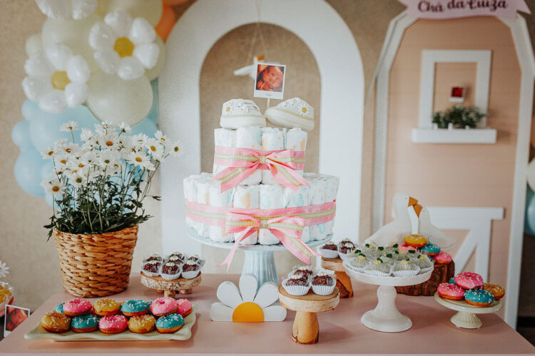Fotografia de chá de fraldas - Rubia Rocha em Curitiba