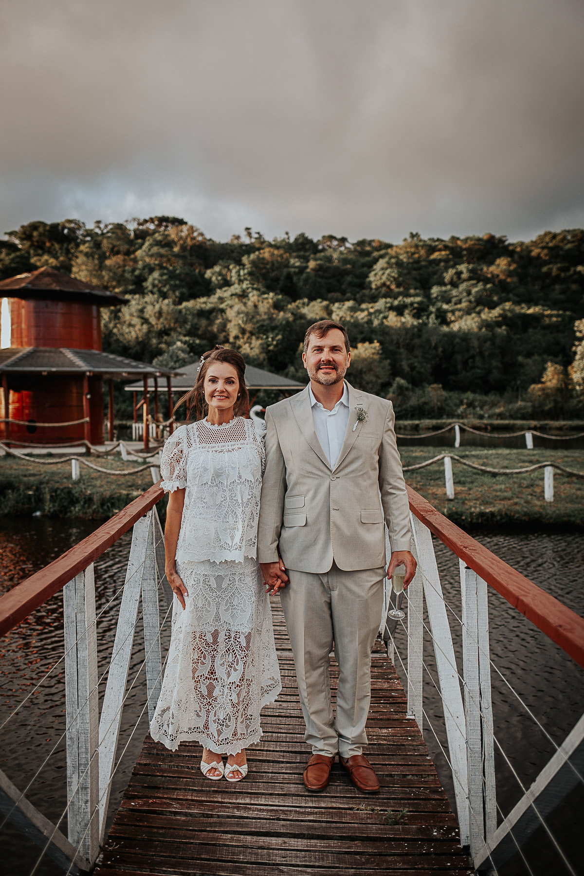 Pós wedding em Curitiba - Ensaio de casal na Vinícola Araucária