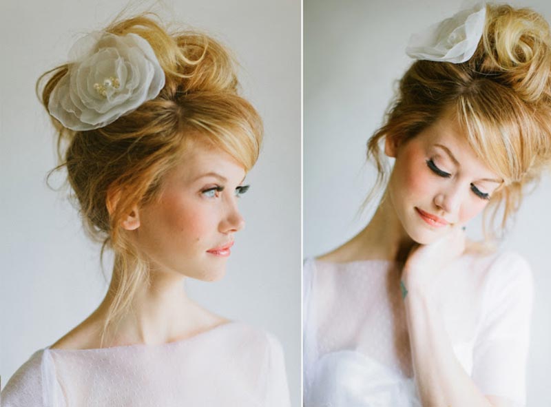 Penteado de noiva: Inspiração cabelo messy ou bagunçadinho