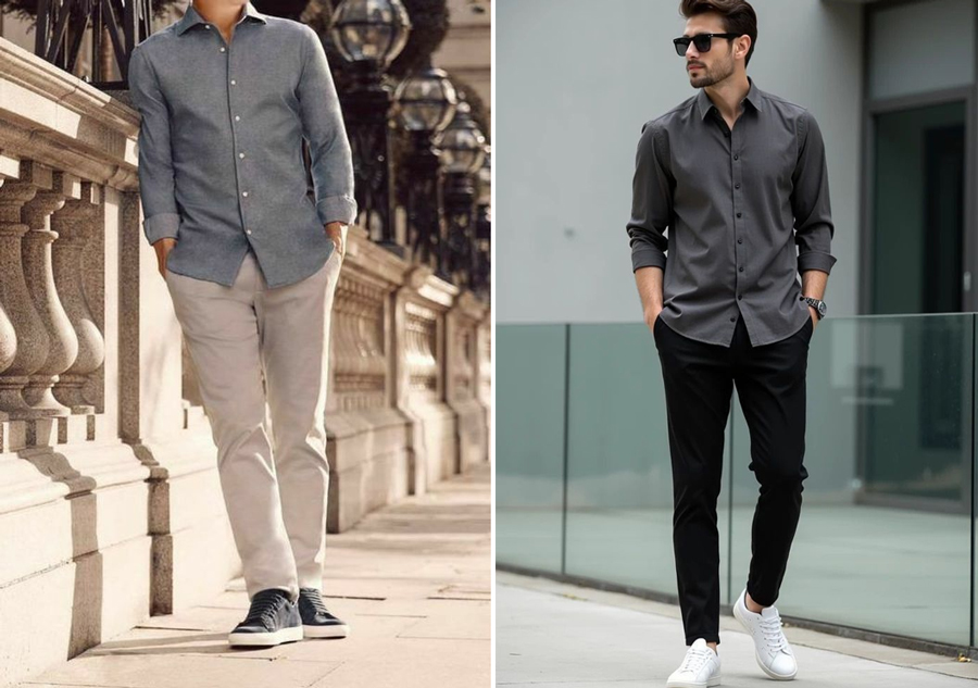 Roupa para noivado masculina - casual